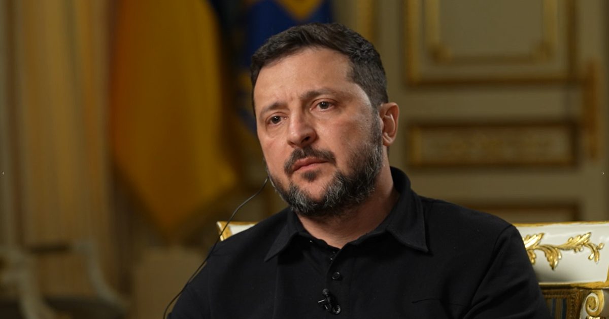 Ukrainian president tells CBS News Russia targeted his plane with drones