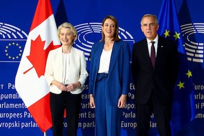 Canadese premier komt aan bij Europees Parlement. Volg hier live State of the Union van Ursula von der Leyen