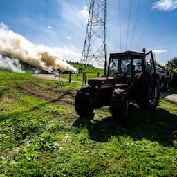 Opgepakte boeren voor brand langs A2 vrij, minister Karremans doet aangifte